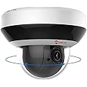 Anpviz 4MP PoE PTZ IP Camera, 4X Optical Zoom, Perimeter Protection, Human Vehicle Detection, 4MP@30fps, Dome Wired Security Camera with Audio, 330°