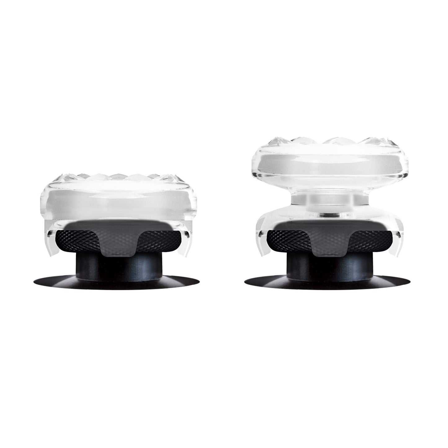 KontrolFreek FPS Freek Galaxy Crystal for Xbox One and Xbox Series X Controller | Performance Thumbsticks | 1 High-Rise, 1 Mid-Rise | Crystal