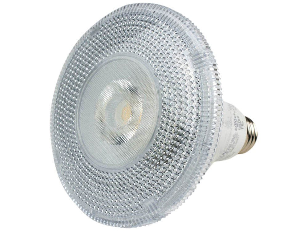 TCP LED17P38D27KFL PAR38 LED Bulb, E26, 17W (120W Equiv.) - Dimmable - 2700K - 1200 Lm.