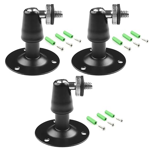Camera Bracket Mount 3 Pcs Security Wall Mount for Oculus Sensor Arlo, Arlo Pro,Metal Security Camera Bracket Outdoor Indoor Oculus Rift Mount Bracket