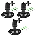 Camera Bracket Mount 3 Pcs Security Wall Mount for Oculus Sensor Arlo, Arlo Pro,Metal Security Camera Bracket Outdoor Indoor Oculus Rift Mount Bracket