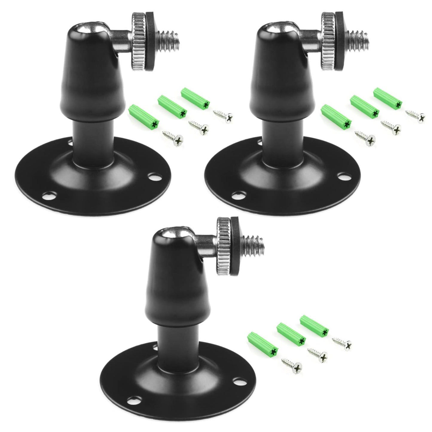 Camera Bracket Mount 3 Pcs Security Wall Mount for Oculus Sensor Arlo, Arlo Pro,Metal Security Camera Bracket Outdoor Indoor Oculus Rift Mount Bracket