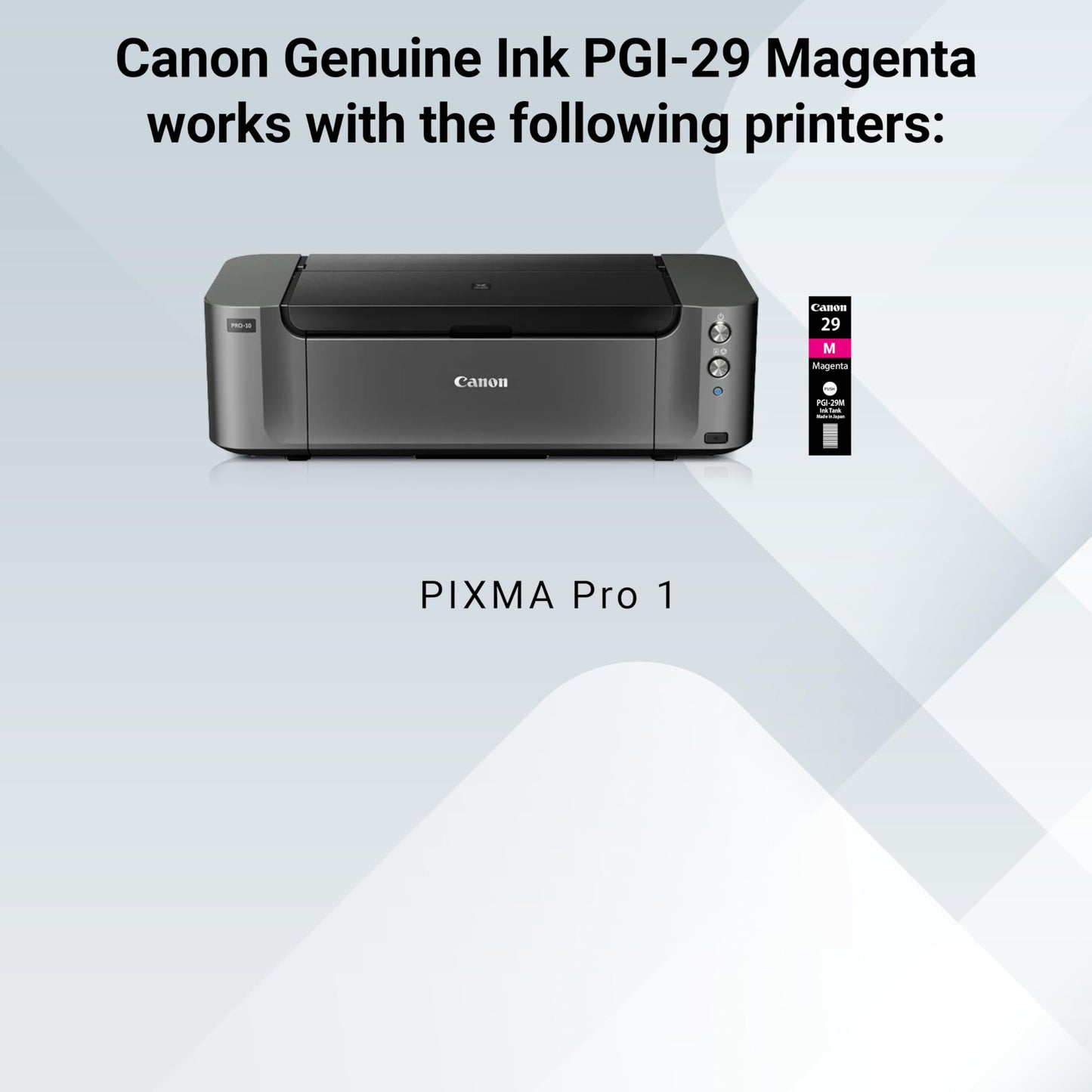 Canon PGI-29 Genuine Magenta Ink Tank, Compatible with PIXMA PRO-1 Printers
