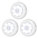 BLS Motion Sensor Light Indoor, LED Night Light Closet Lights, Under Cabinet Battery Powered Ceiling Lights, AA Battery Operated Stick on Wireless
