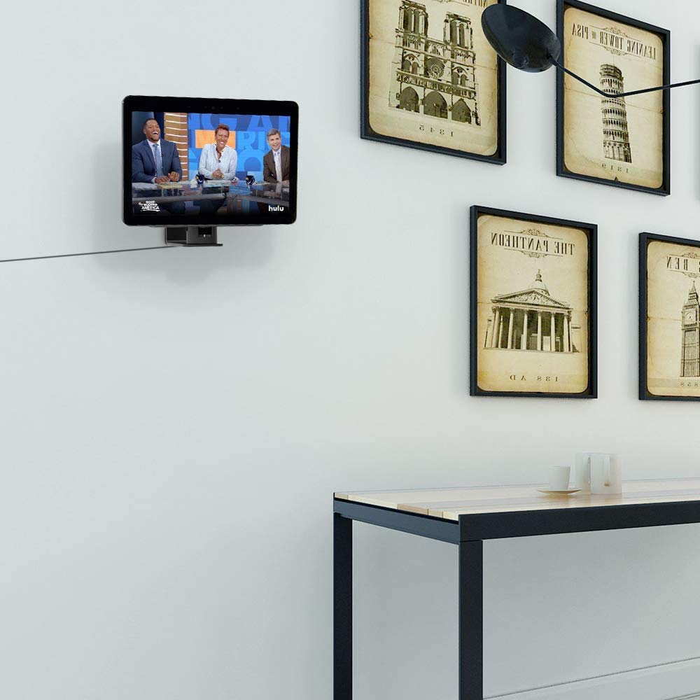 ATOPHK Echo Show 10.1 Wall Mount Stand Horizontal 270 Degrees Rotation Longitudinal Angle Change Base Black ?Not fit The Echo Show 8 & Echo Show 5