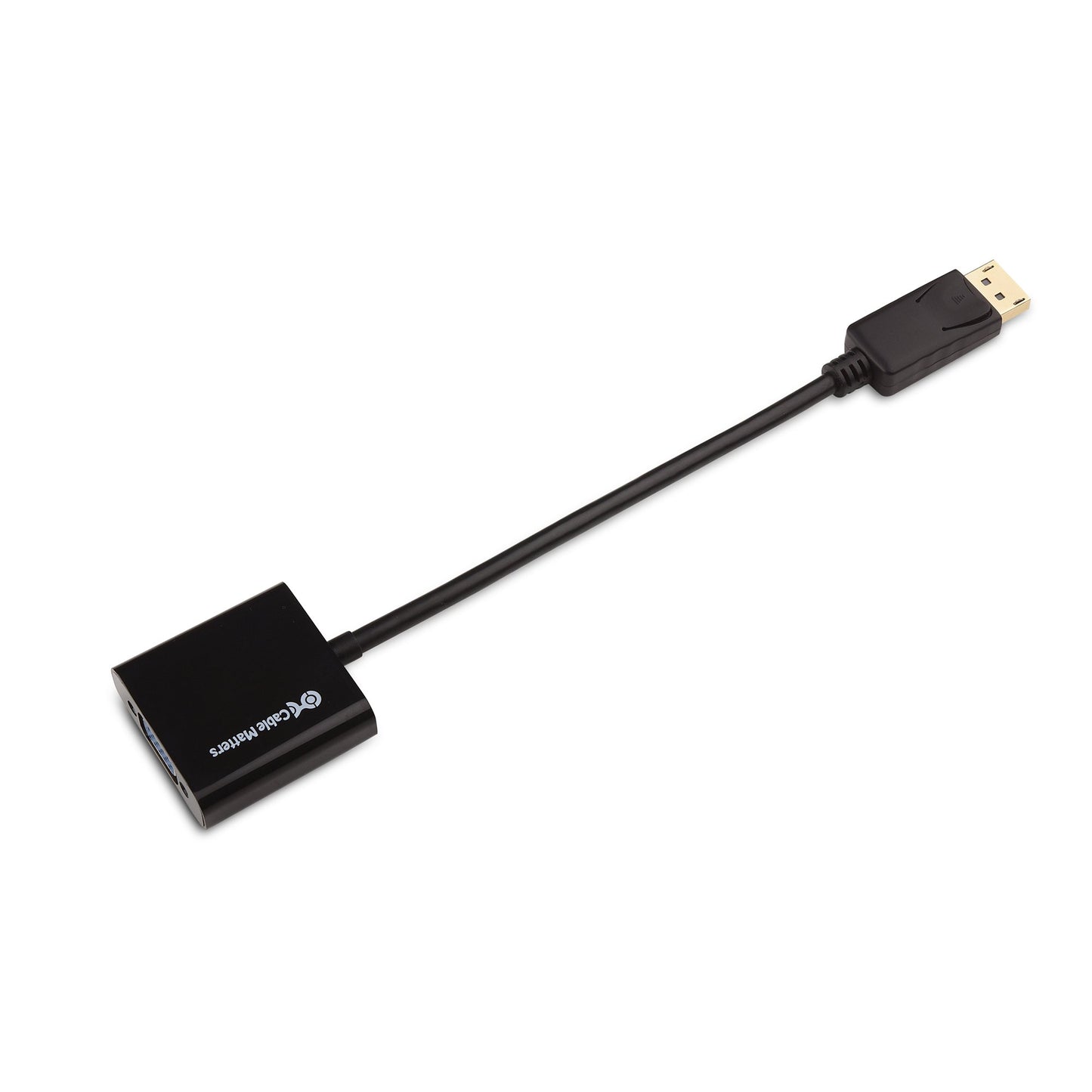 Cable Matters DisplayPort to VGA Adapter Male to Female, Gold Plated DP to VGA Adapter, Black