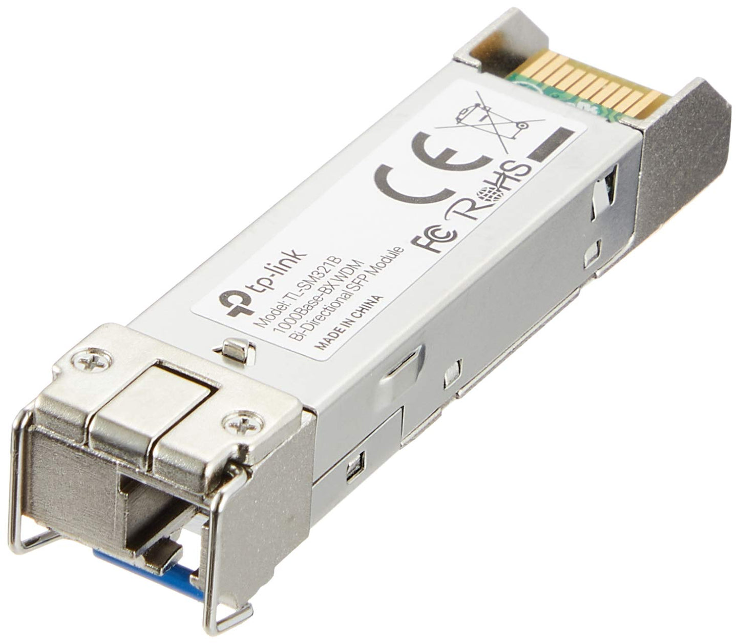 TP-Link TL-SM321B 1000Base-BX WDM Bi-Directional SFP Module (TX: 1310nm/RX: 1550nm)