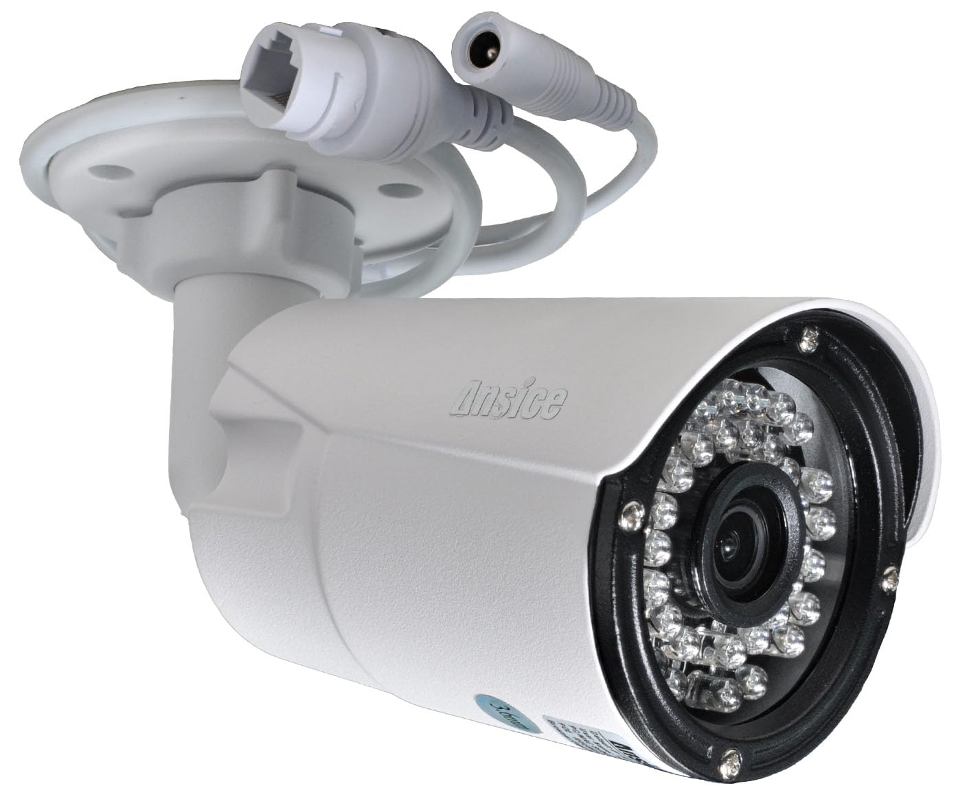 ansice Wired 4MP POE IP Camera Lens 3.6mm IR Waterproof 4.0MP IP Network System Infrared Night Vision