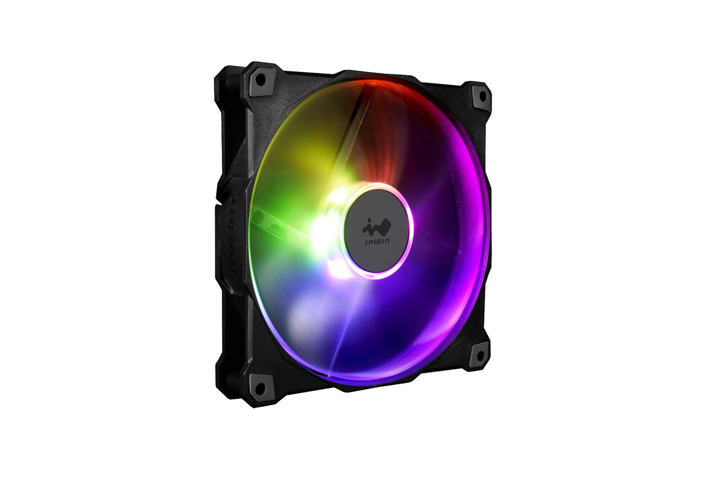 InWin Jupiter AJ140 Addressable RGB Triple Fan Kit 140mm High Performance Cooling Computer Case Fan Cooling with Control (AJ140-3PK)