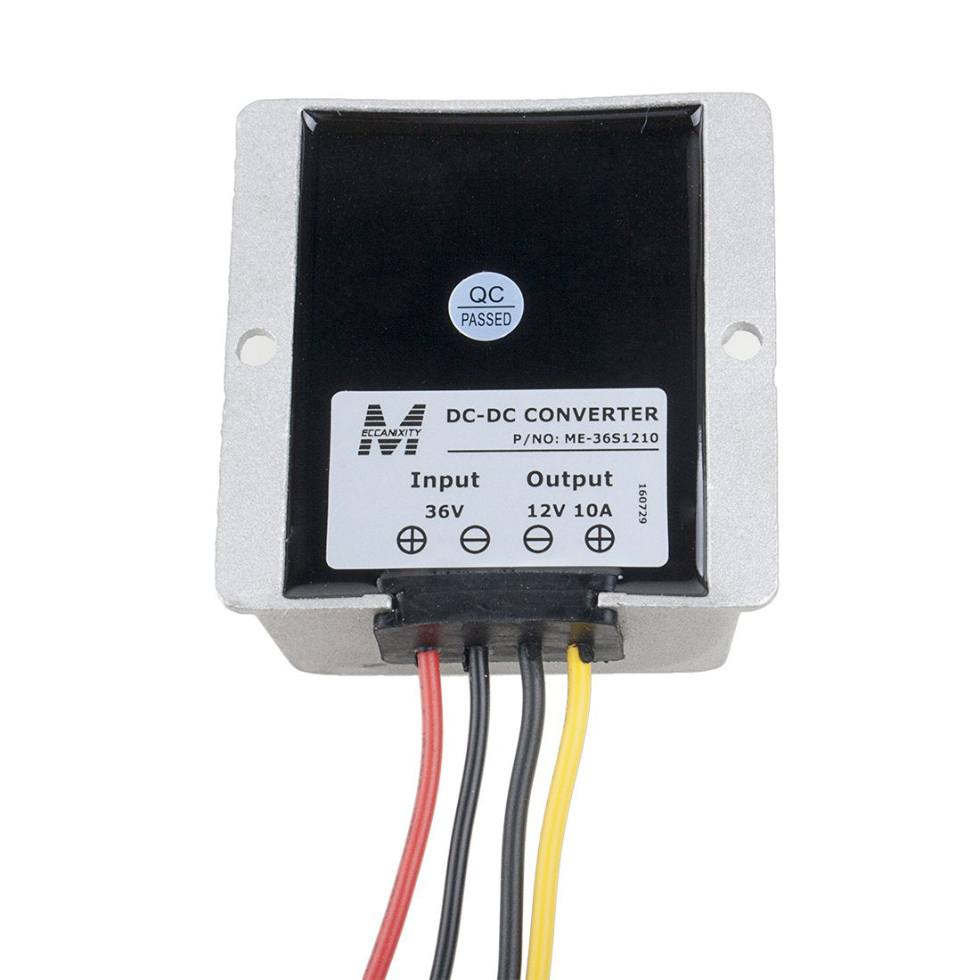 uxcell Waterproof DC 36V (30V-60V) to DC 12V 10A 120W Car Power Supply Module Voltage Converter Regulator Electronic Transformer