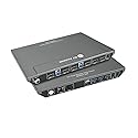 AV Access KVM Switch 2 Monitors 2 Computers, 4 USB, EDID, Fast Hotkey Switch, 4K@60Hz HDMI Dual Monitor Display 1 or 2 PCs Simultaneously,2 Desktops
