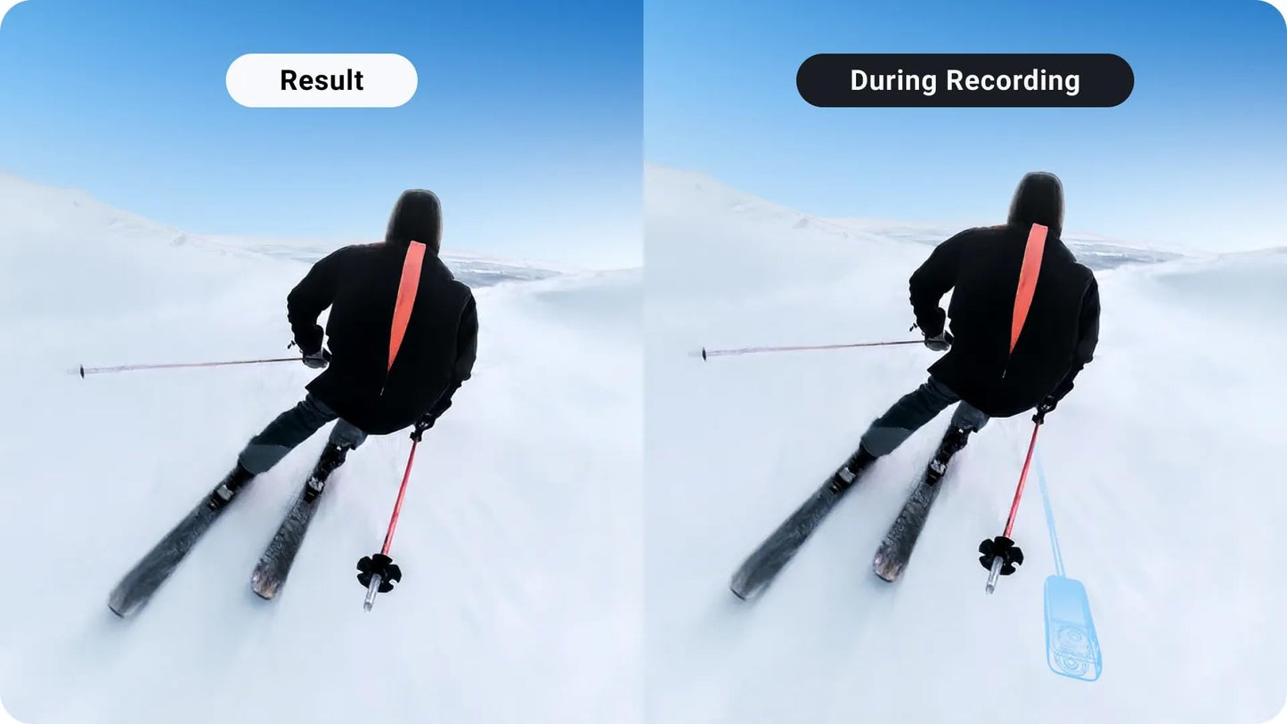 Insta360 Ski Pole Mount for Action Cameras, compatiable with Insta360 X5/X4 Air/X4/X3/ ACE/ACE PRO2/X2, GoPro Hero13/12/11/MAX2, DJI OSMO 360 Action
