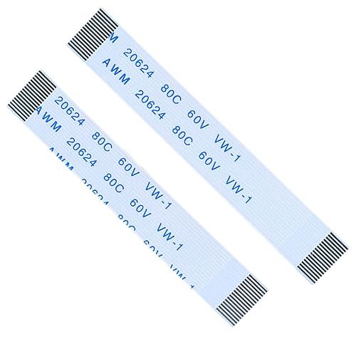 4 Pairs (8Pcs) Flex Ribbon Cables Compatible with Sony PS5 16 Pin Console Gamepad Touchpad L1 L2 R1 R2 Flex Cable Replacement for TV Video Games