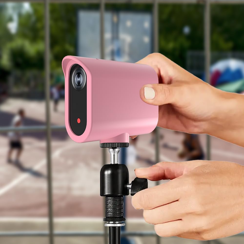 TUOOUT Silicone Case for mevo Start Live Streaming Camera Accessories-(Pink)