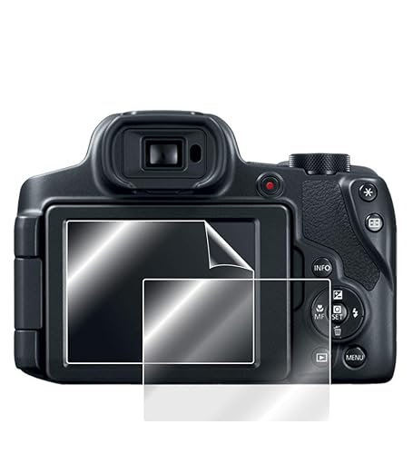 IPG for Canon POWERSHOT SX70HS (2 Units) Screen Protector Skin Lifetime Replacement Warranty Invisible Protective HD Clear Guard - Smooth/Bubble -Free