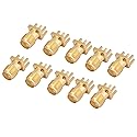 10Pcs SMA Female Jack Connector Brass PCB Clip Mount SMA Female Base