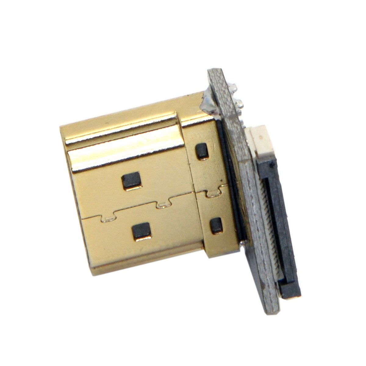 JSER CYFPV HDMI Type A Male Connector Down Angled 90 Degree for FPV HDTV Multicopter Aerial Photography