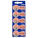 Murata CR1220 Battery DL1220 ECR1220 3V Lithium Coin Cell (5 Batteries)