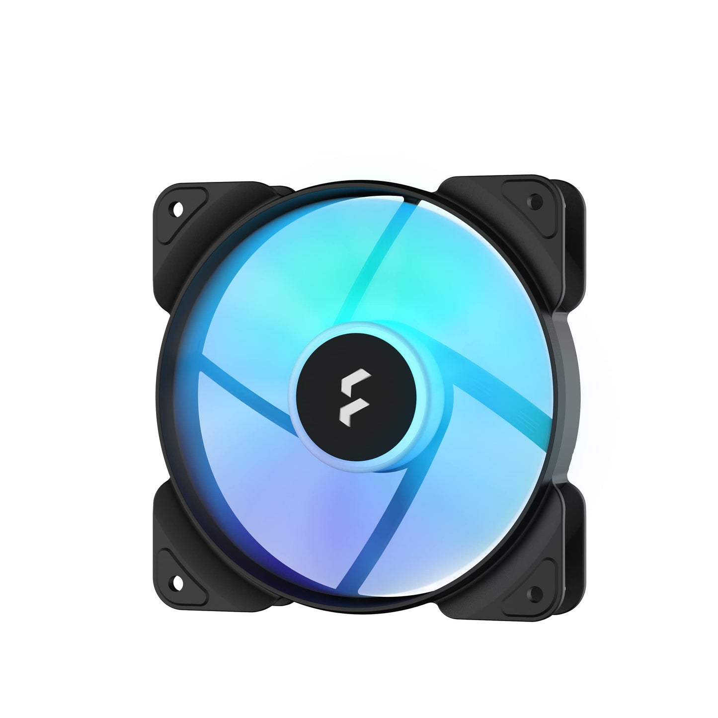 Fractal Design Aspect 12 RGB 120 mm 1200 RPM Black Frame 3-Pack Computer Fan