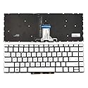 Replacement Silver Backlit Keyboard for HP Pavilion X360 14-CD 14-CD0003DX 14-CD1008CA 14-CD1010NR 14-CD1055CL 14-CD1075NR