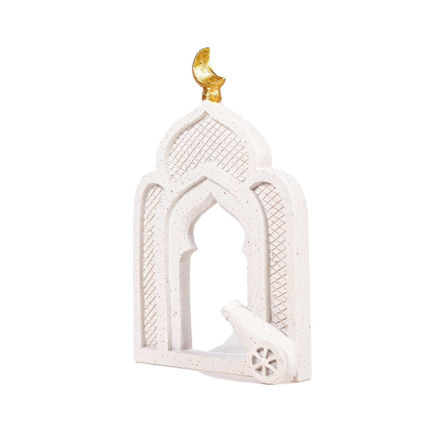 AGKZNTQP Islamic Collection - Beautiful Handmade Resin Mosque Sculptures and Minarets, Perfect for Ramadan Decoration, Religious Celebrations