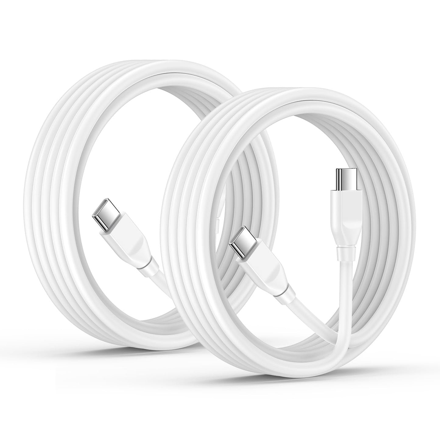 for iPhone 17 16e Fast Charger Cord 10FT, 2 Pack 60W Extra Long 10 FT USB C to USB C Super Fast Charging Cable Android Power Cords for iPhone 17 Pro