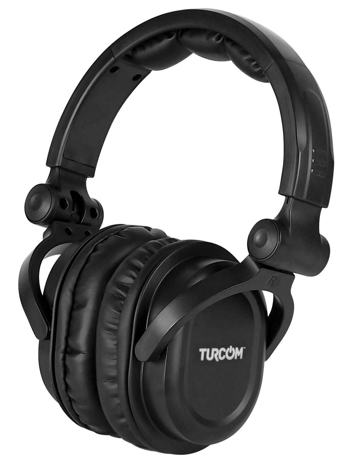 Turcom Over Ear Wired Gaming Headphones, DJ-Style Monitor Headphone, Stereo Studio Sound 50 mm drivers and 100 dB, Lightweight Adjustable…