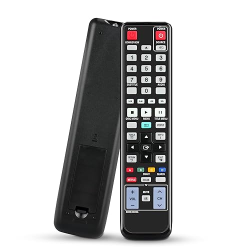 AK59-00123A Remote for Samsung DVD Blu-Ray Player Remote, Replacement for Samsung BD-D5490 BD-D5500 BD-D5700 BD-D6100C BD-D6500/ZV BD-D700 BD-D7500
