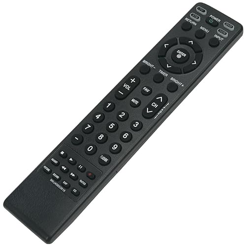 New Replaced Remote Control MKJ40653816 Compatible with Zenith TV Z42LC6DF Z47LC6DF Z32LC6D Z37LC6D