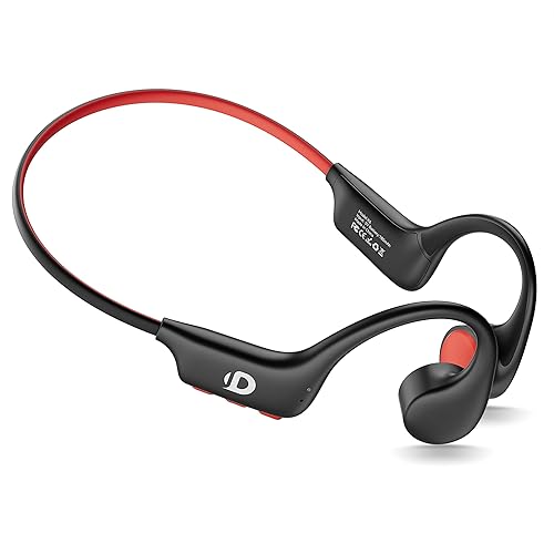 DEMICEA Open Ear Sport Headphones, Wireless Bone Conduction Earphones, Built-in 32GB MP3,with Mic, IP68, Sweat & Water Resistant, Up to 8 Hours…