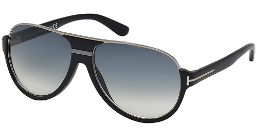 Dimitry Vintage Aviator Sunglasses in Matte Black