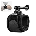 Wrist Strap Mount, 360° Rotating Arm Mount Strap Compatible with GoPro Hero 13/12/11/10/9/8/7//6/5 Black,DJI Action 6/5 pro/4/3,Insta 360 ONE