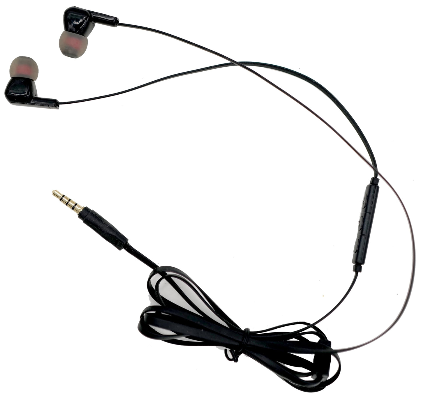 SmithOutlet Bulk Earbuds 50-Pack with Microphone for Classrooms, Schools - 3.5 MM Jack - Inline Volume Control - SG-EB3-50 Black - Individually…