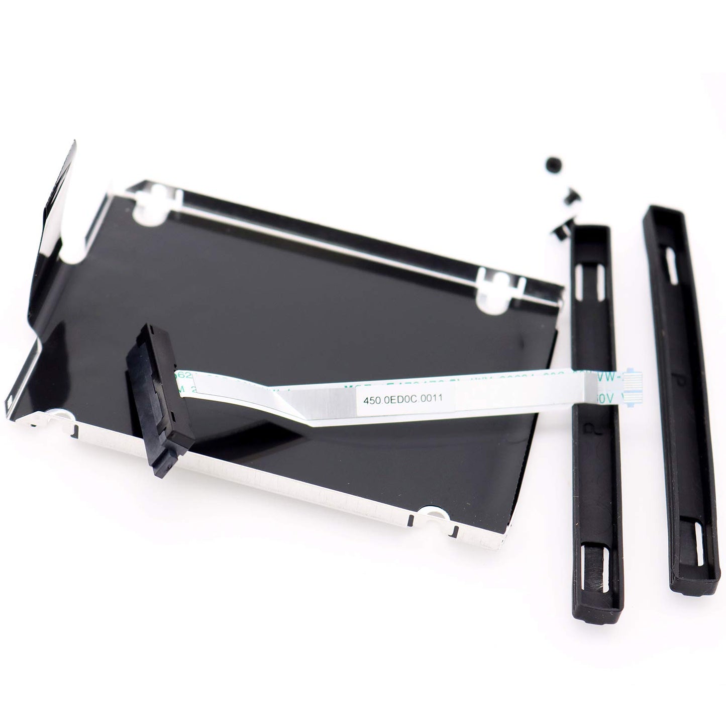 Deal4GO 2.5" SATA Hard Drive Caddy Bracket w/ 11-pin HDD Cable Connector for HP Envy X360 15-CN 15-BR 15-CR 14-BA 14-AC 14-CE 14-CD 14-AF 14T-CD