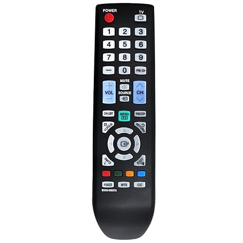 New BN59-00857A Replaced Remote Control fit for Samsung TV 933HDPLUS LN26B460 L25EMNKUY/ZA L25EMNKUYZA LN19B360C5D LN19B360C5DUZA LN19B360 LN22B50