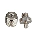 CAMVATE Convert Screw Adapter,1/4"-20 & 3/8"-16 and 5/8-27 - 1204