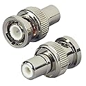 RCA female plug to BNC male jack adapters (pack of 10)