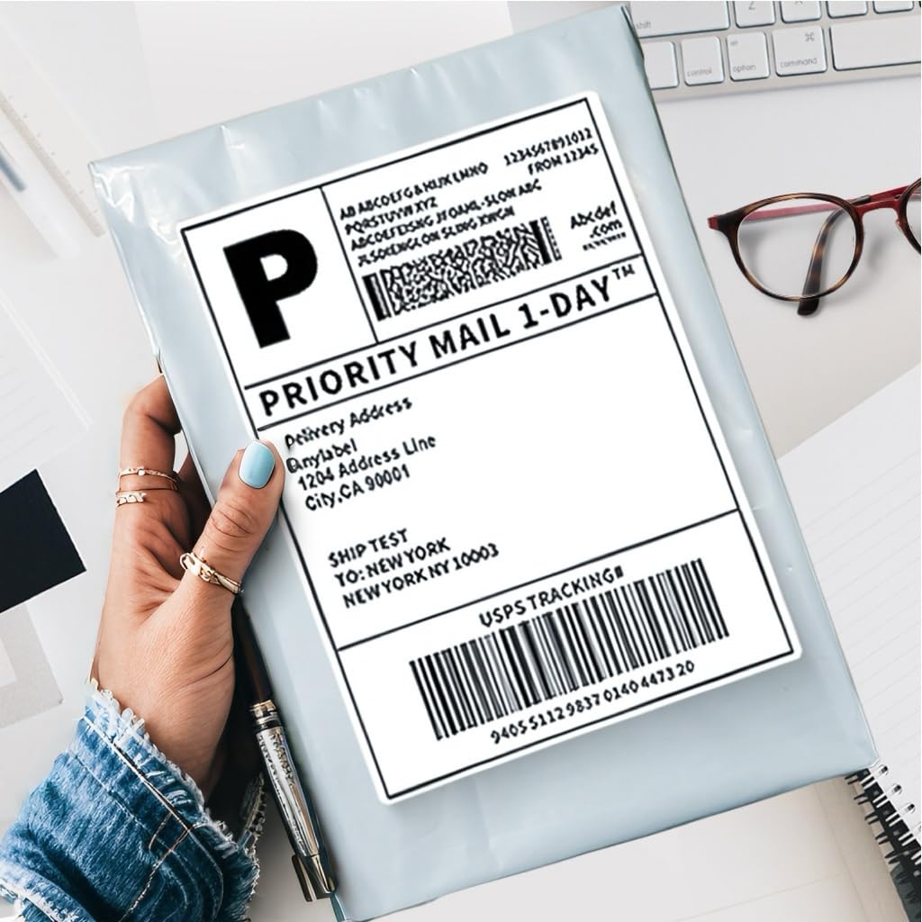 NB 14.5x19 Inch - 500 Pcs White Poly Mailers Strong Adhesive Self-Seal Shipping Envelopes, Tear & Water Resistant Packaging for E-Commerce and Small
