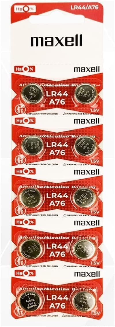 Maxell LR44 Alkaline 1.5V Battery