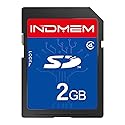 INDMEM SD Card 2GB Class 4 Flash Memory Card 2G SLC Stanard Secure Digital Cards (1PC)