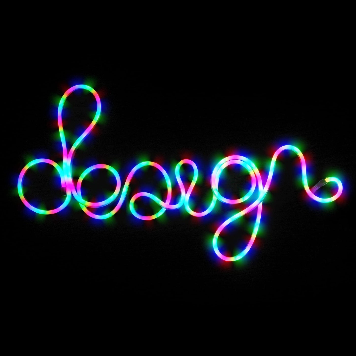 Monster 6.5 ft Multi-Color Flow Technology Neon-LED Strip, Strong Shape-it Material, Xtreme Easy Installation