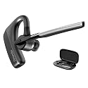 CONAMBO Bluetooth Headset V5.1, 16 Hrs HD Talktime CVC8.0 Dual Mic Noise Cancelling Hands Free Bluetooth Earpiece for Cell Phone iPhone Android