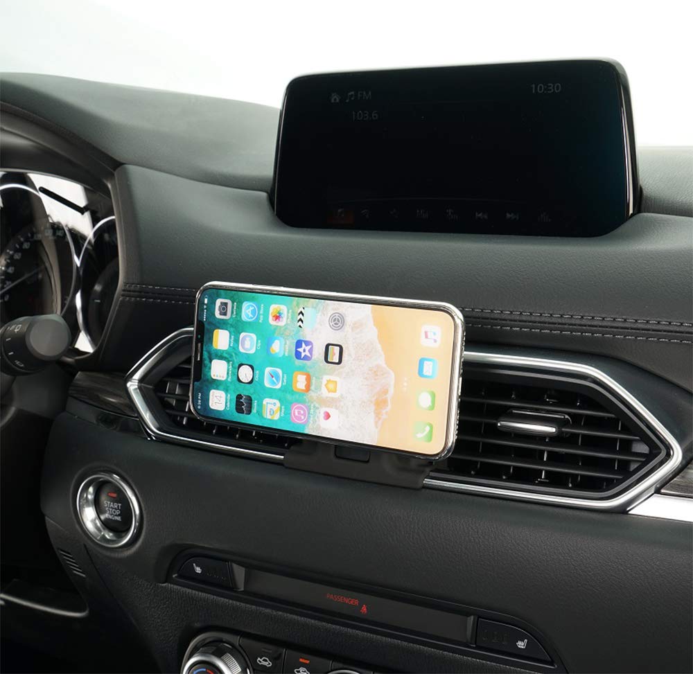 BEERTE Car Phone Holder fit for Mazda CX-5 2017-2026 Strong Magnetic Phone Mount CX5 Adjustable Air Vent Car Dashboard Cell Phone Mount fit for Any