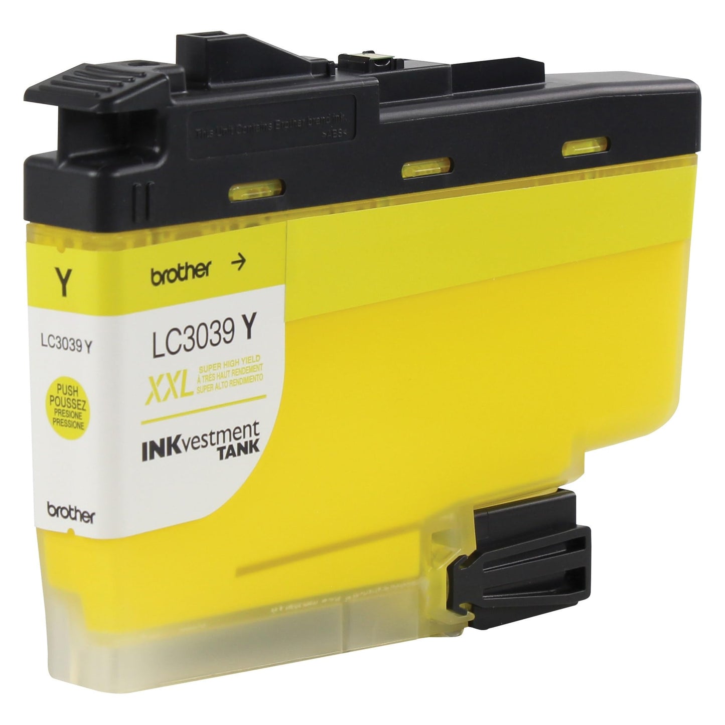 Brother Genuine LC3039Y, Single Pack Ultra High-Yield Yellow INKvestment Tank Ink Cartridge, Page Yield Up to 5,000 Pages, LC3039, Amazon Dash