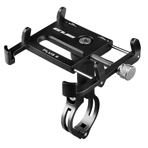 GUB Bike Phone Mount Holder, Aluminum Motorcycle Phone Holder Mount with 360° Rotation for iPhone 16 17 15 14 Pro Max Mini X XR Xs Plus, Samsung S25