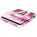 MightySkins Skin Compatible with Sony PS4 Slim Console - Jesus | Protective, Durable, and Unique Vinyl Decal wrap Cover | Easy to Apply, Remove,