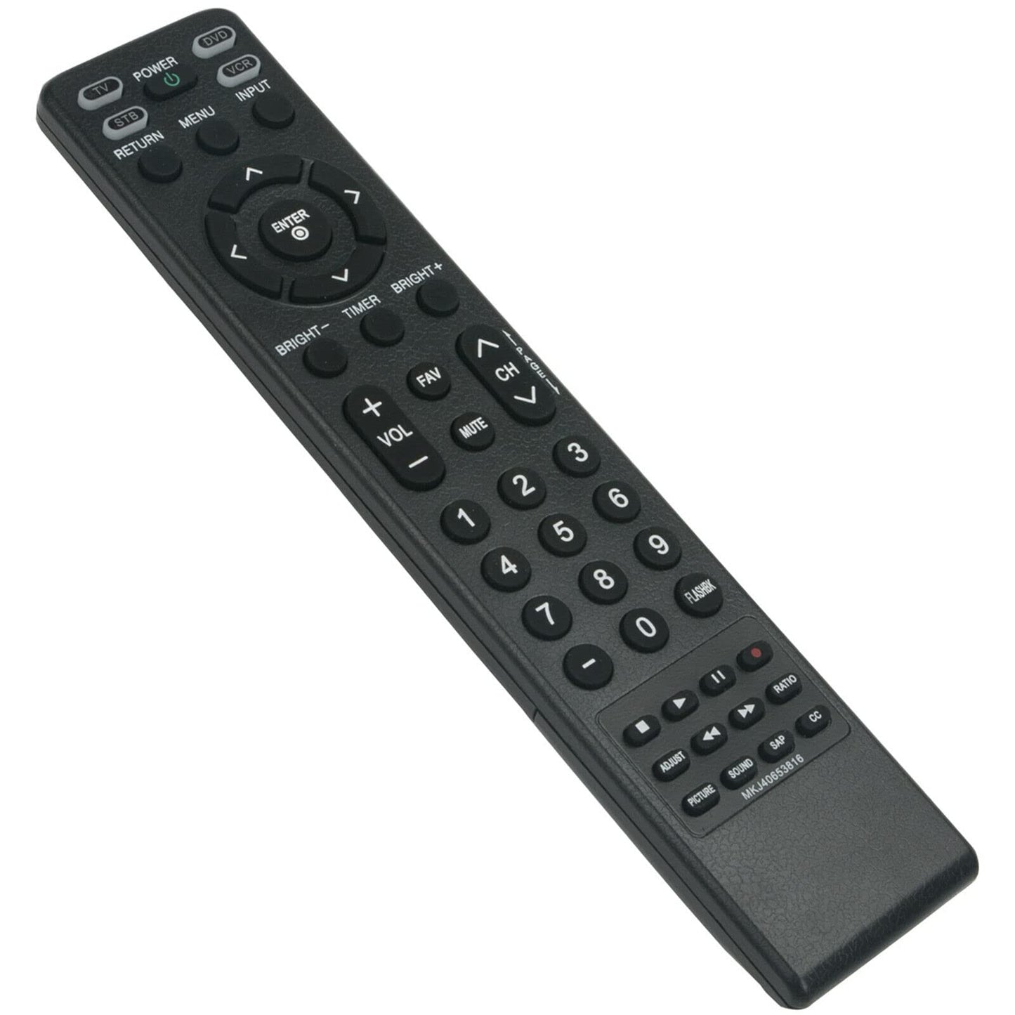New Replaced Remote Control MKJ40653816 Compatible with Zenith TV Z42LC6DF Z47LC6DF Z32LC6D Z37LC6D