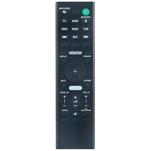 NTQinParts Replacement Remote Control Controller for Sony HT-A3000 3.1ch Soundbar Surround Sound Home Theater