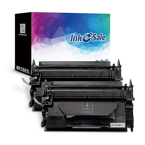INK E-SALE Compatible Toner Cartridge Replacement for HP 26X CF226X 26A CF226A (Black, 2-Pack High Yield), for use with HP Laserjet Pro M402d M402n