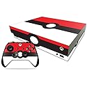 MightySkins Skin Compatible with Microsoft Xbox One X - Battle Ball | Protective, Durable, and Unique Vinyl Decal wrap Cover | Easy to Apply, Remove